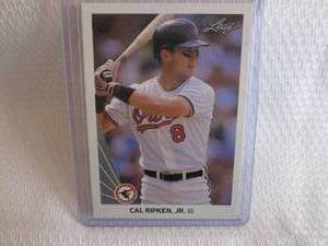 1990 Leaf Cal Ripken JR Card...