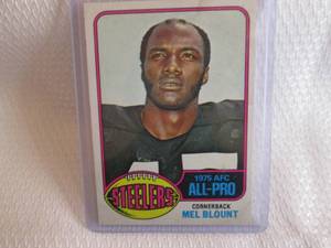 1976 Topps Mel Blount Card...