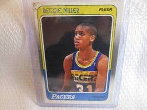 1988-89 Fleer Reggie Miller Rookie ...