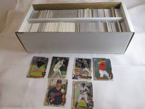 Box Of Baseball & Basketball Cards...