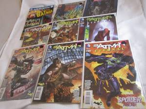 9 Assorted Batman Comics...