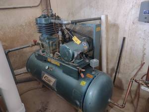 lot 12 image: C-Air Air Compressor, 15 hp, 230 Vo...