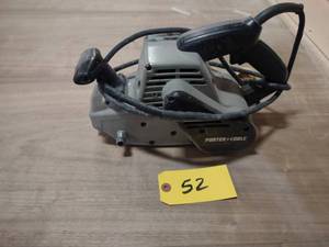 lot 52 image: Porter Cable Model 361 3 Belt Sand...