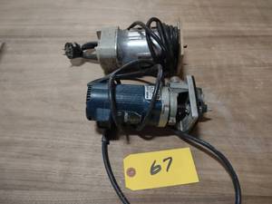 lot 67 image: (2) Trim Routers...