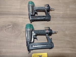 lot 79 image: (2) Masterforce Staplers...