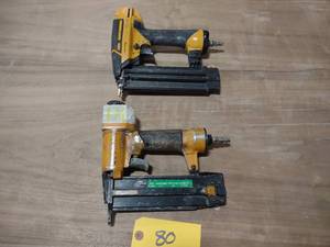 lot 80 image: (2) Bostitch Nailers...