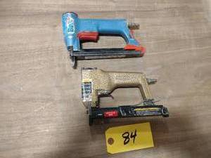 lot 84 image: (2) Staplers...