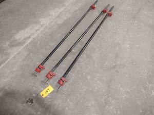 lot 109 image: (3) Pipe Clamps, 5