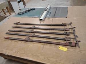 lot 111 image: (5) Jorgenson Bar Clamps, 4...