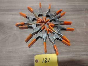 lot 121 image: (8) Pinch Clamps, 6...