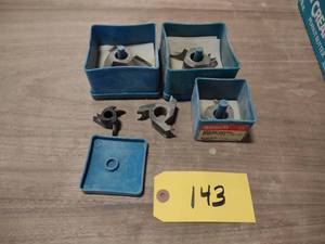 lot 143 image: (5) Shaper Cutters, 34 Arbor...
