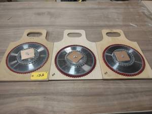 lot 153 image: (3) 14 Saw Blades With 7 Scoring ...