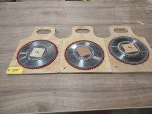 lot 154 image: (3) 14 Saw Blades With 7 Scoring ...