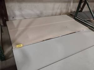 lot 244 image: (1) 4x8x34  Maple MDF...