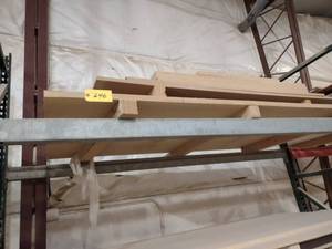 lot 246 image: (1) 4x8x1 18 Flakeboard & Misc. Sh...