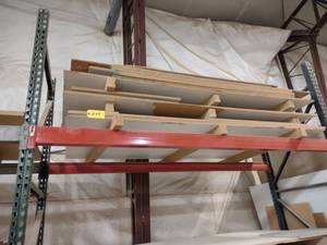 lot 249 image: Assorted White Mel Sheets...