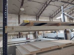 lot 262 image: (10) 4x8x34 White Mel. PB...