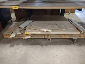 lot 266 image: (3) 5x5x12 Baltic Birch Plywood & ...