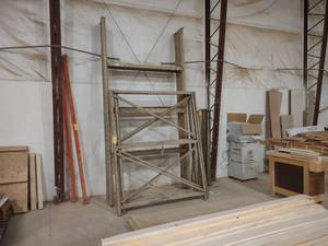 lot 231 image: Clip Type Pallet Racking, Includes ...