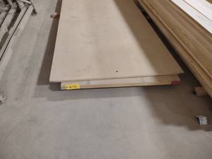 lot 272 image: (1) 42x8x1 12 PB & (1) 4x8x34 MDF...