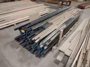 lot 275 image: Assorted Stained Oak Lumber...
