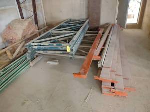 lot 282 image: Assorted Pallet Racking on Mezzanin...