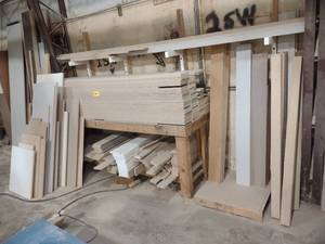 lot 301 image: Bench with Assorted Drops...