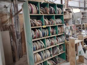 lot 303 image: Assorted Edge Banding with Rack...