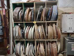 lot 304 image: Assorted Edge Banding with Rack...