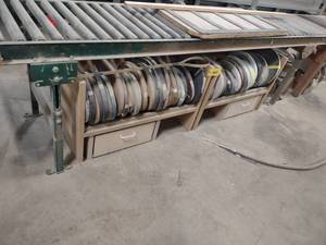 lot 305 image: Assorted Edge Banding with Rack...