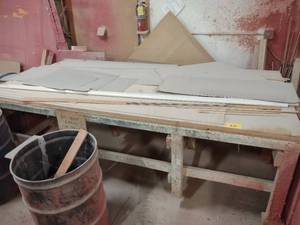 lot 315 image: Rolling Bench 120x55...