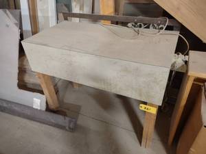 lot 321 image: Custom Router Station with (2) Rout...