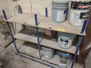 lot 334 image: Shelf Unit with Contents 60x22...