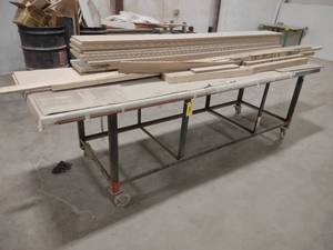 lot 337 image: Steel Cart 117x32 with Contents...