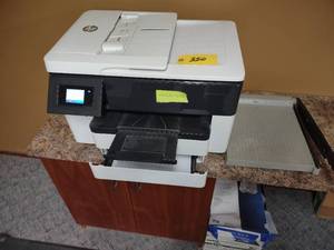 lot 350 image: HP Officejet Pro 7740 Printer & Pap...