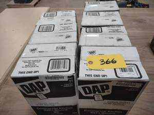 lot 366 image: (7) 12 pks. 9.8 oz. DAP Silicone...