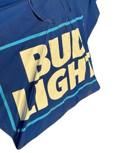 lot 72 image: 6.5FT Bud Light Beer Outdoor Patio RestBar Umbrella Royal Blue W7 Pole