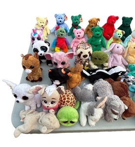 lot 52 image: LOT OF 80 BEENIE BABIES
