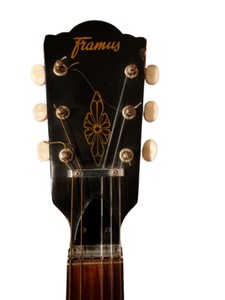 lot 117 image: FRAMUS TEXAN 6196 ACOUSTIC GUITAR VINTAGE PIECE