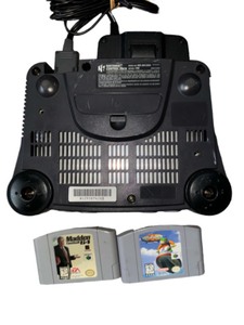 lot 134 image: NINTENDO 64 , &nbsp3 CONTROLLERS, GAMES & TREMOR PACK