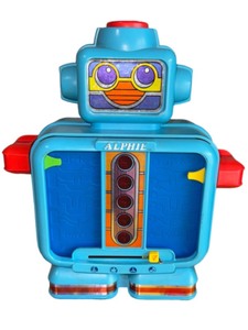 VINTAGE 1978 PLAYSKOOL ALPHIE THE ELECTRONIC ROBOT