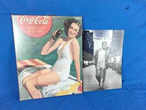 lot 55 image: James Dean Sign and Coca Cola Sign