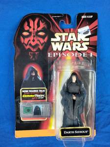 lot 68 image: New Star Wars Episode 1 Collectible Darth Sidious
