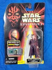 lot 81 image: New Star Wars Episode 1 Collectible Queen Amidala (Naboo) with Blaster Pistols