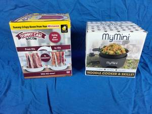 lot 102 image: New Yummy Can Bacon and Noodle Cooker & Skillet