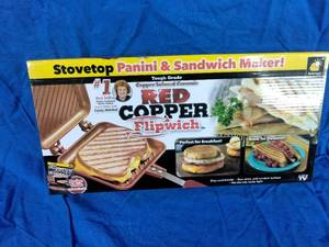 lot 104 image: New Red Copper Flipwich
