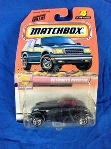 lot 133 image: New Matchbox Plymouth Prowler