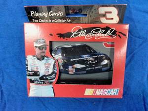 lot 137 image: New Dale Earnhardt Playing Cards