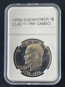 1976-S Eisenhower Dollar Type 1 Clad