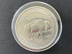 2015 1.25 Ounce .9999 Fine Silver $8 Dollar Canada Coin